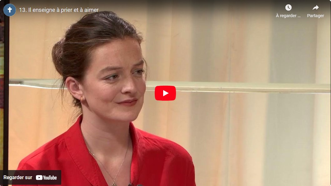 Jésus enseigne à prier et à aimer